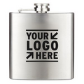 6 oz Stainless Steel Hip Flask